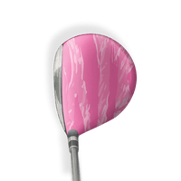 Fairway Wood / Hybrid Right Handed Vietnam Tiger Stripe Elite Pink Vinyl Wrap Skin