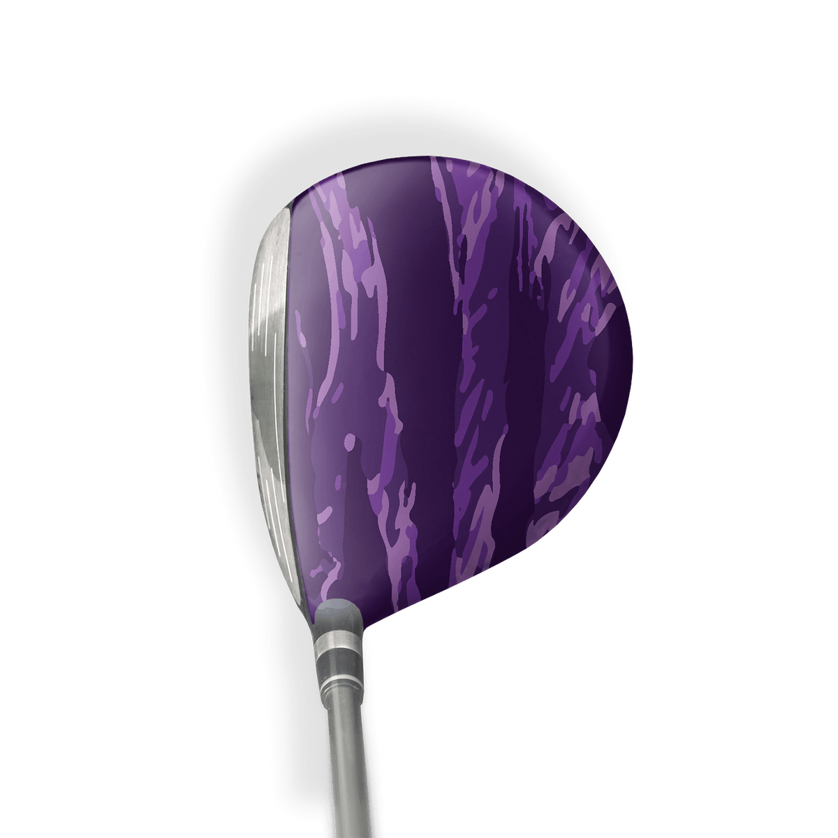Fairway Wood / Hybrid Right Handed Vietnam Tiger Stripe Elite Purple Vinyl Wrap Skin