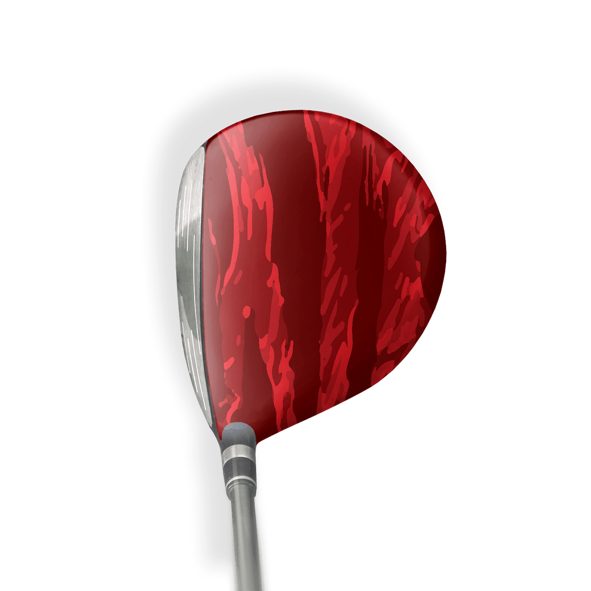 Fairway Wood / Hybrid Right Handed Vietnam Tiger Stripe Elite Red Vinyl Wrap Skin