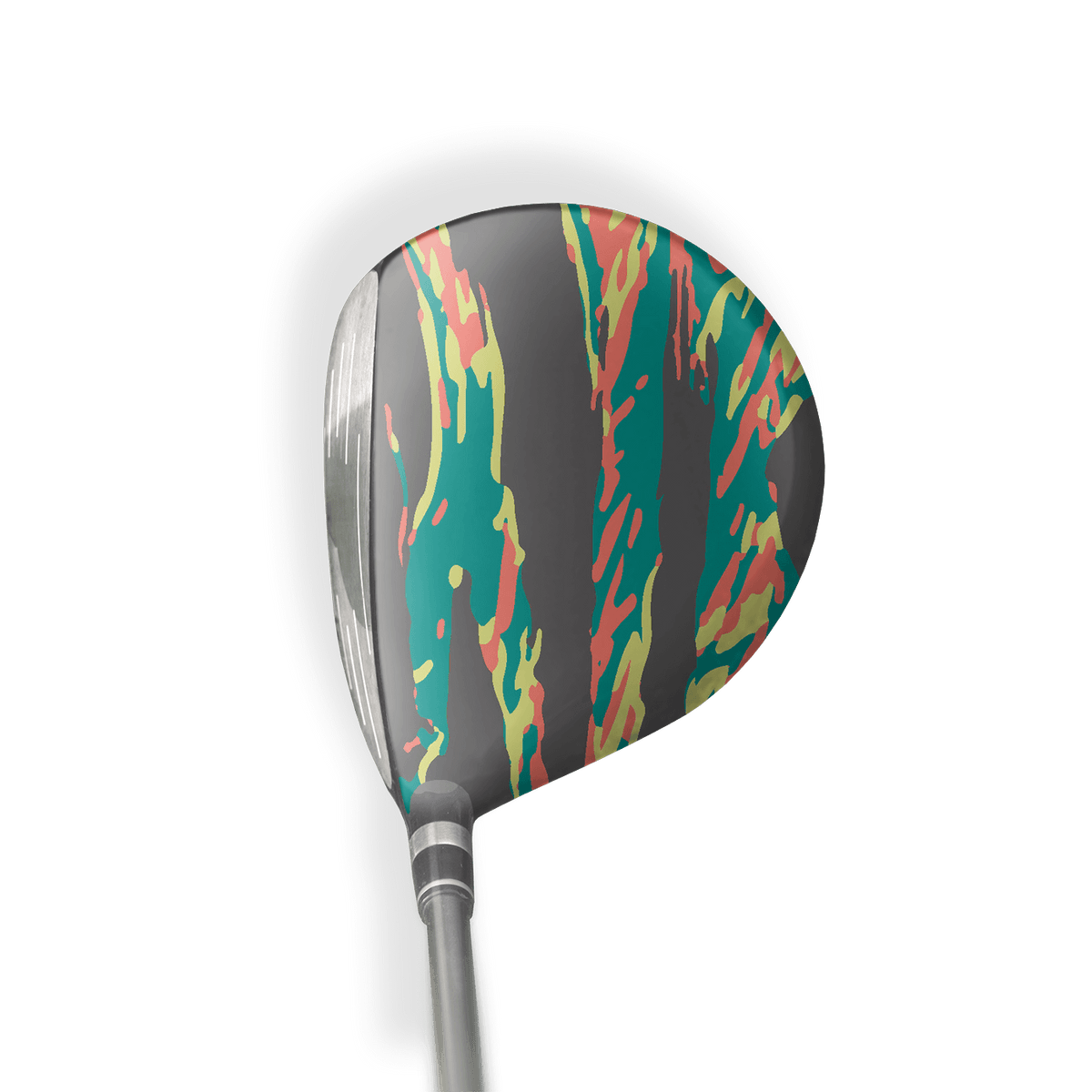 Fairway Wood / Hybrid Right Handed Vietnam Tiger Stripe Fiesta Vinyl Wrap Skin