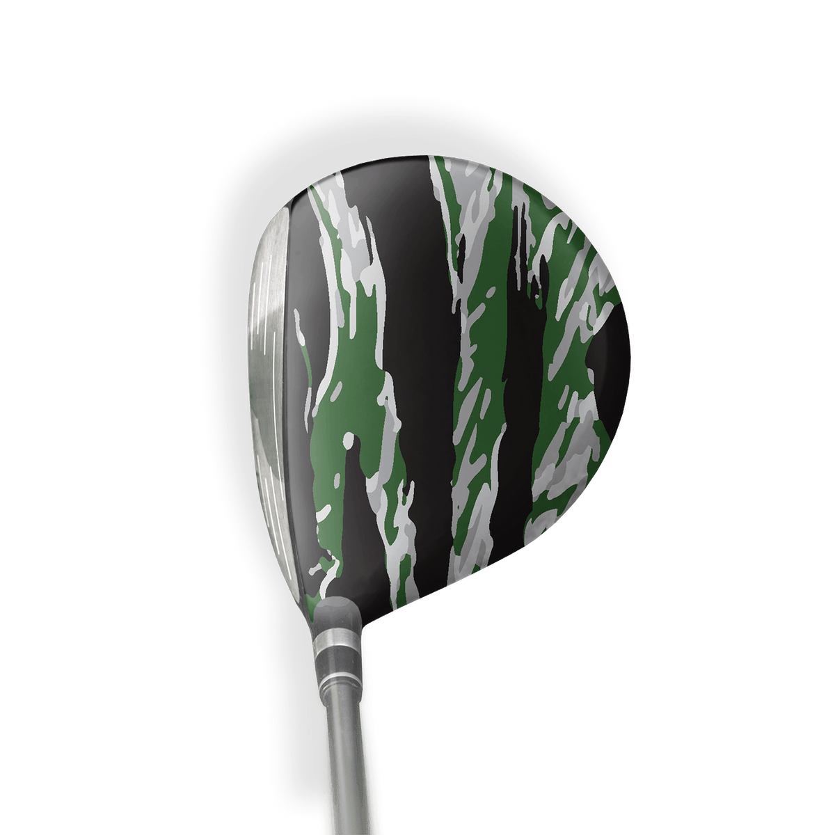 Fairway Wood / Hybrid Right Handed Vietnam Tiger Stripe Green Tiger Vinyl Wrap Skin