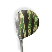 Fairway Wood / Hybrid Right Handed Vietnam Tiger Stripe Jungle Vinyl Wrap Skin