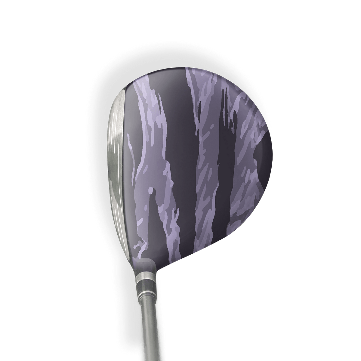 Fairway Wood / Hybrid Right Handed Vietnam Tiger Stripe Lilac Vinyl Wrap Skin