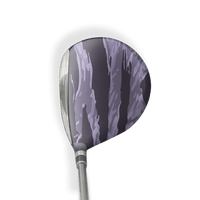 Fairway Wood / Hybrid Right Handed Vietnam Tiger Stripe Lilac Vinyl Wrap Skin