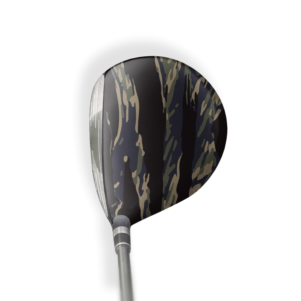 Fairway Wood / Hybrid Right Handed Vietnam Tiger Stripe Militant Blue Vinyl Wrap Skin