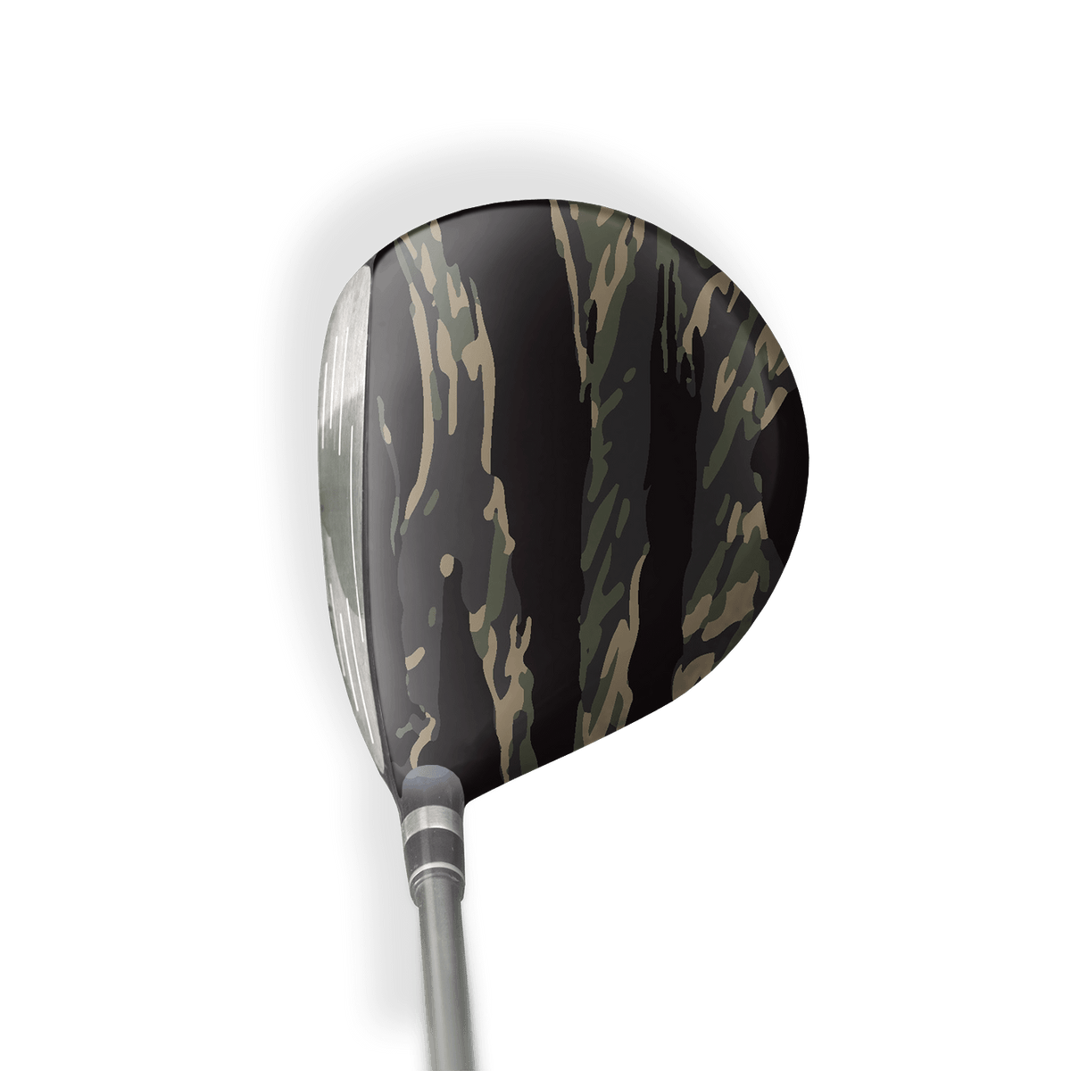 Fairway Wood / Hybrid Right Handed Vietnam Tiger Stripe Militant Charcoal Vinyl Wrap Skin