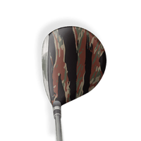 Fairway Wood / Hybrid Right Handed Vietnam Tiger Stripe Militant Copper Vinyl Wrap Skin