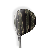 Fairway Wood / Hybrid Right Handed Vietnam Tiger Stripe Militant Green Vinyl Wrap Skin
