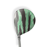 Fairway Wood / Hybrid Right Handed Vietnam Tiger Stripe Mint Chocolate Chip Vinyl Wrap Skin