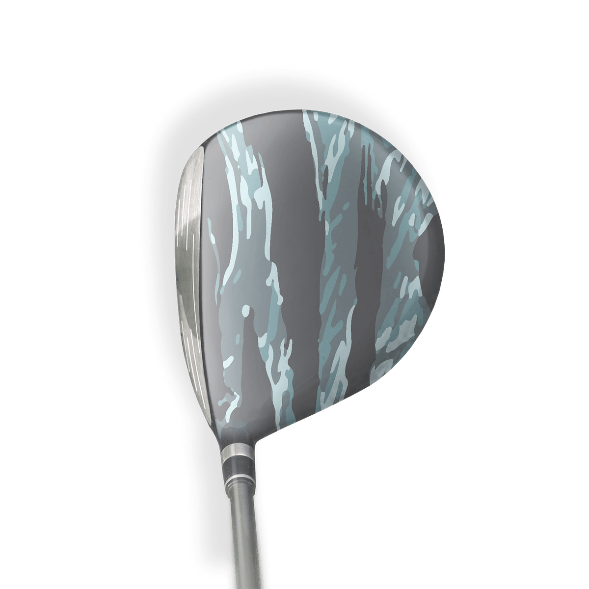 Fairway Wood / Hybrid Right Handed Vietnam Tiger Stripe Overcast Vinyl Wrap Skin