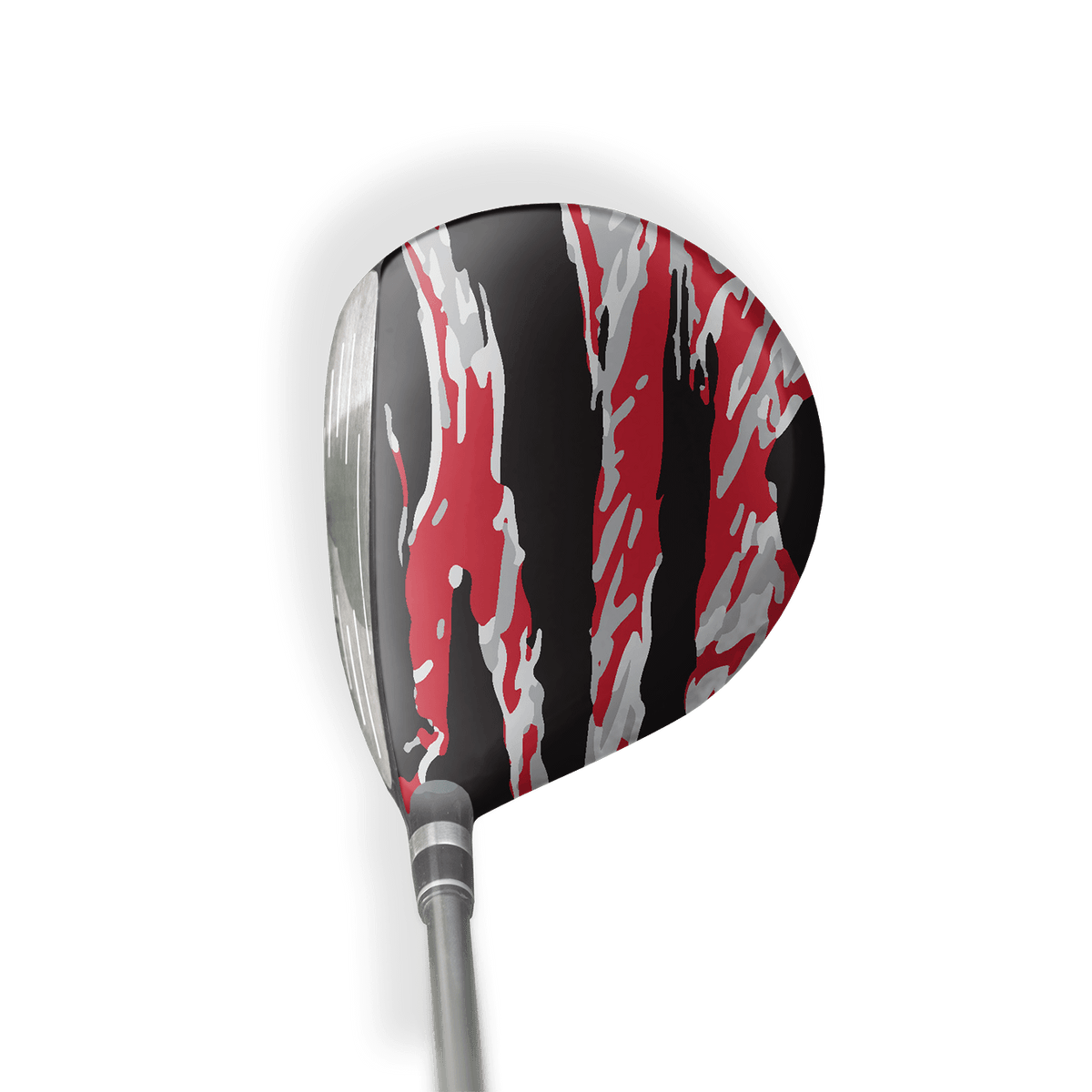 Fairway Wood / Hybrid Right Handed Vietnam Tiger Stripe Red Tiger Vinyl Wrap Skin