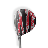 Fairway Wood / Hybrid Right Handed Vietnam Tiger Stripe Red Tiger Vinyl Wrap Skin