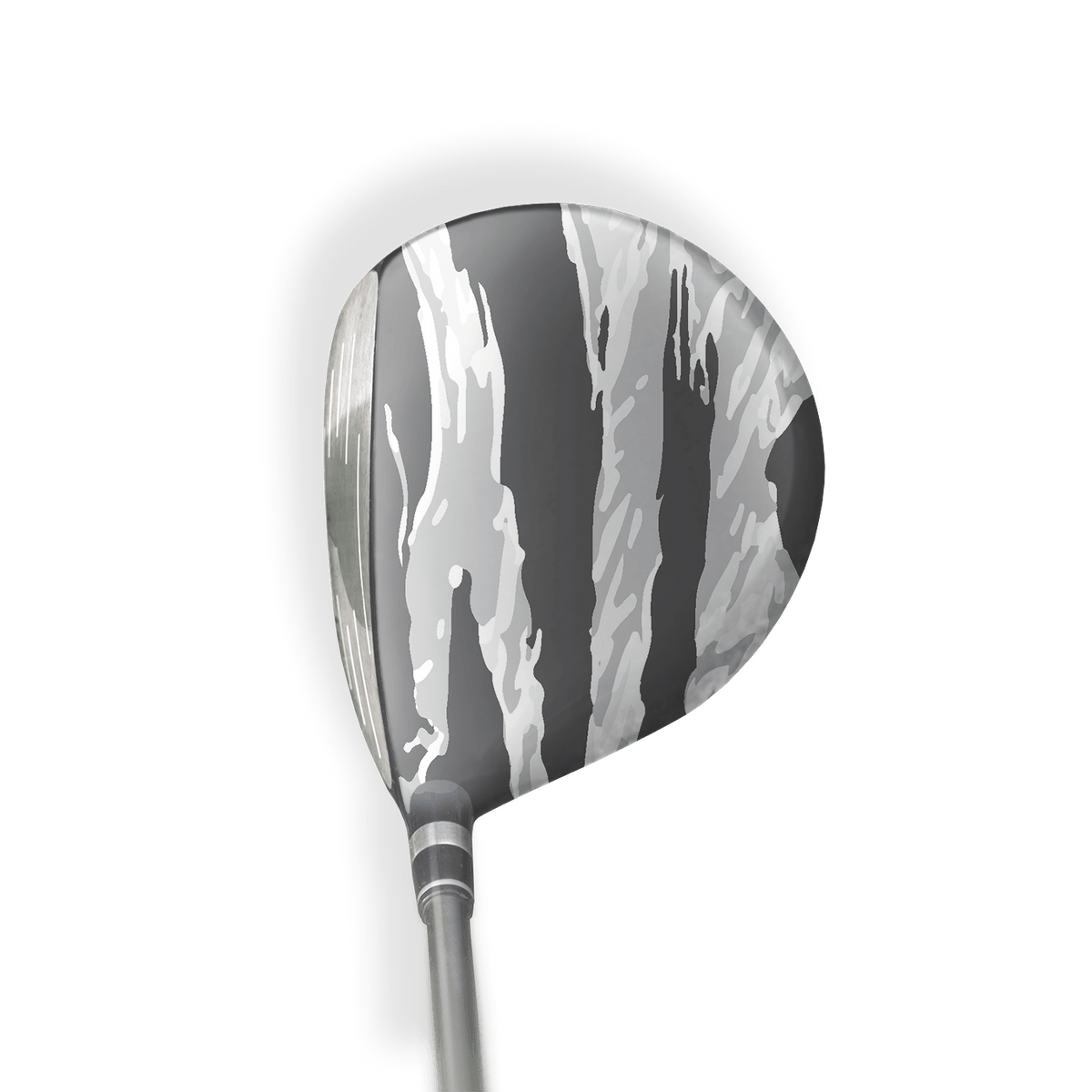 Fairway Wood / Hybrid Right Handed Vietnam Tiger Stripe Snow Vinyl Wrap Skin