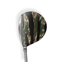Fairway Wood / Hybrid Right Handed Vietnam Tiger Stripe Woodland Vinyl Wrap Skin