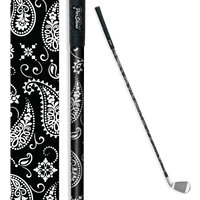 Iron + Putter Shaft Bandana Black & White Skin