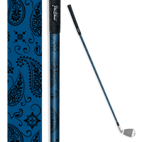 Iron + Putter Shaft Bandana Blue & Black Skin