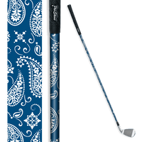Iron + Putter Shaft Bandana Blue & White Skin