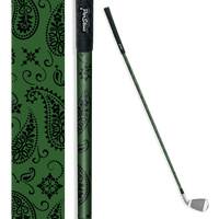 Iron + Putter Shaft Bandana Green & Black Skin