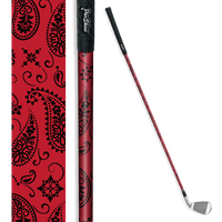 Iron + Putter Shaft Bandana Red & Black Skin