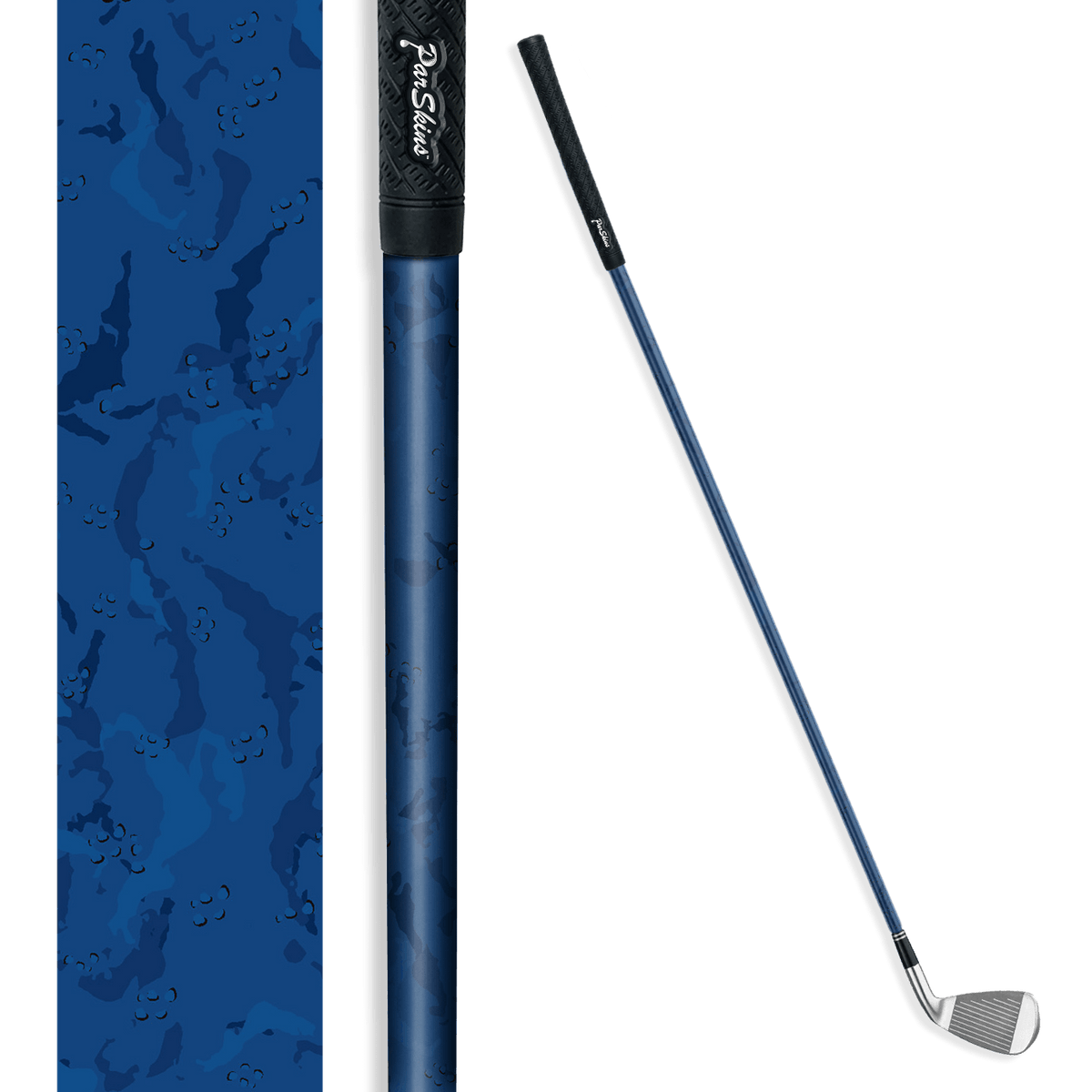 Iron + Putter Shaft Battle Storm Elite Blue Skin