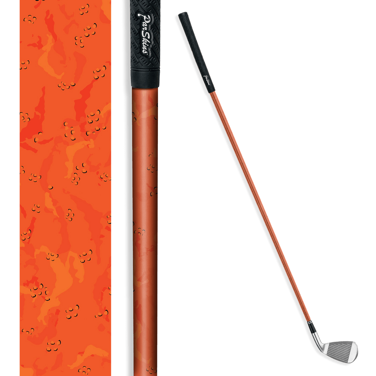 Iron + Putter Shaft Battle Storm Elite Orange Skin