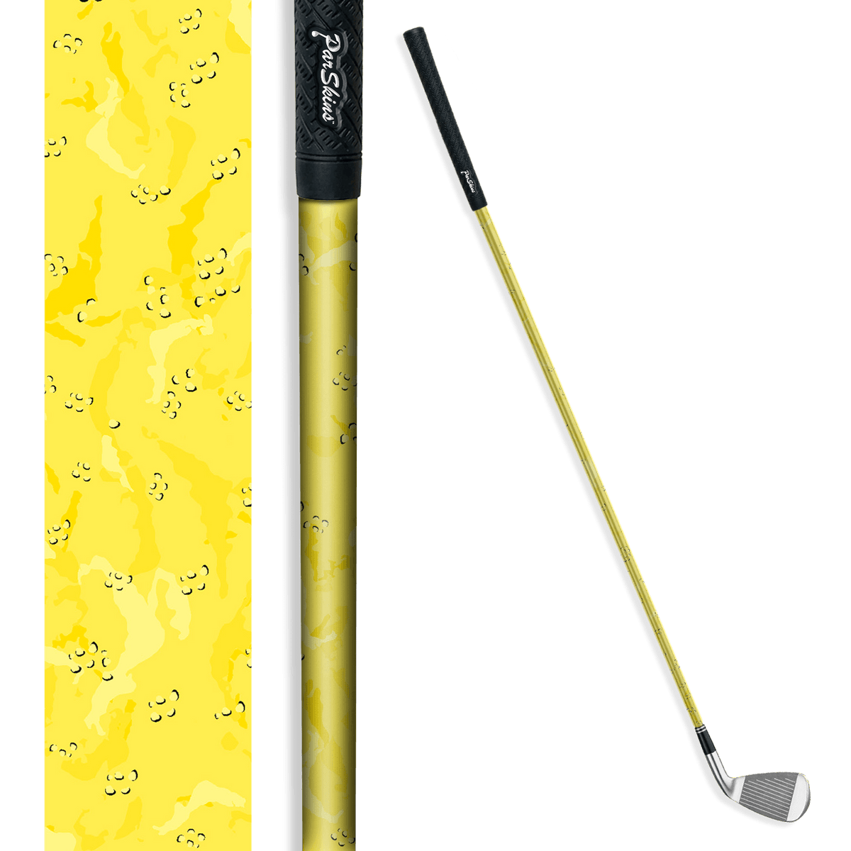 Iron + Putter Shaft Battle Storm Elite Yellow Skin