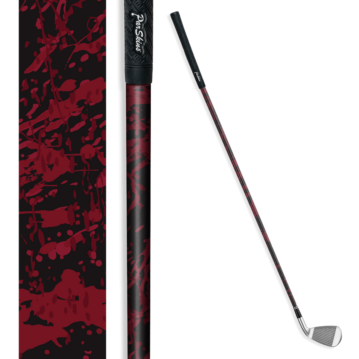 Iron + Putter Shaft Bloodbath Black Skin