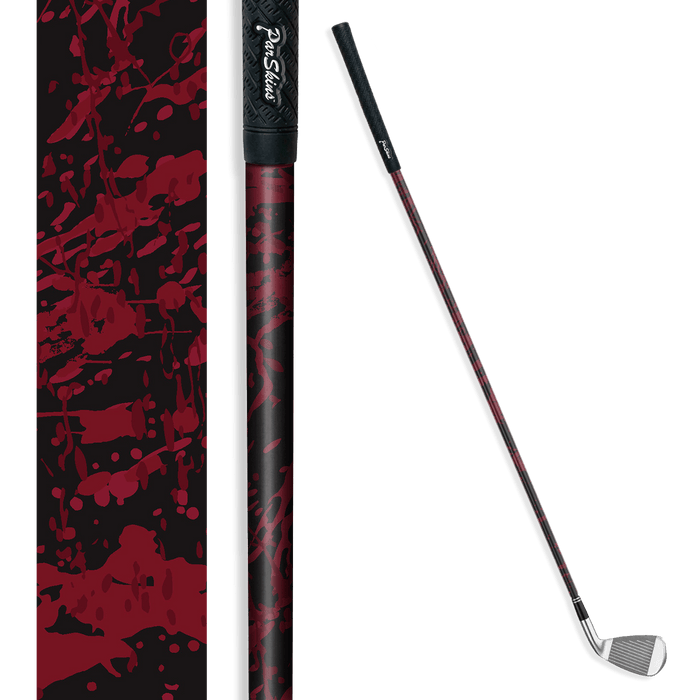 Iron + Putter Shaft Bloodbath Black Skin