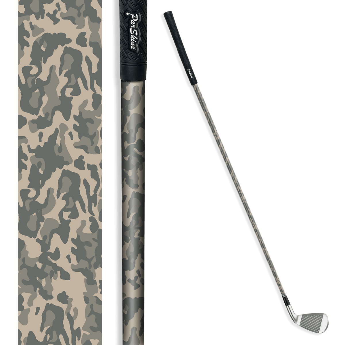 Iron + Putter Shaft Classic Army Skin