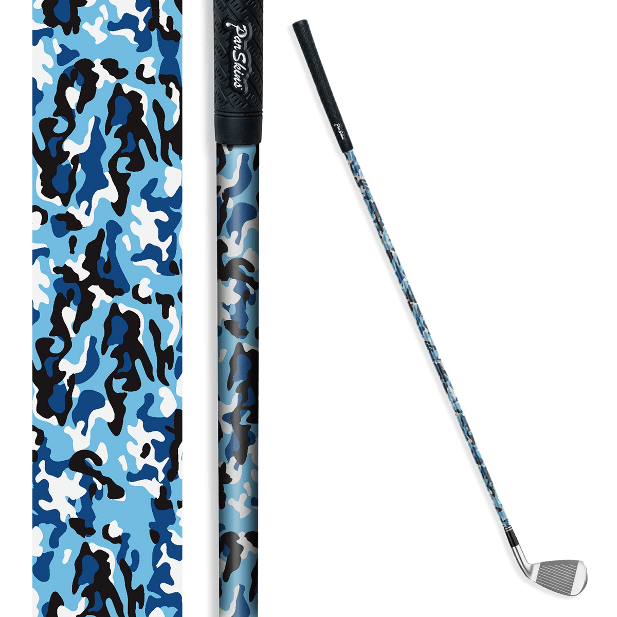 Iron + Putter Shaft Classic Baby Blue Skin
