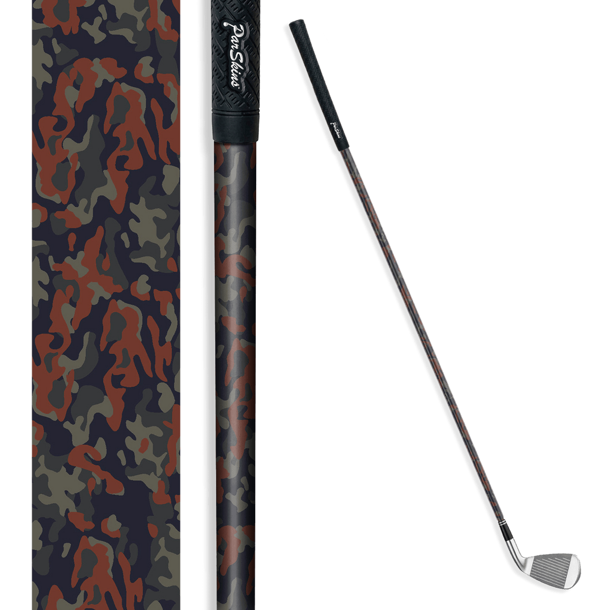 Iron + Putter Shaft Classic Blue Copper Skin