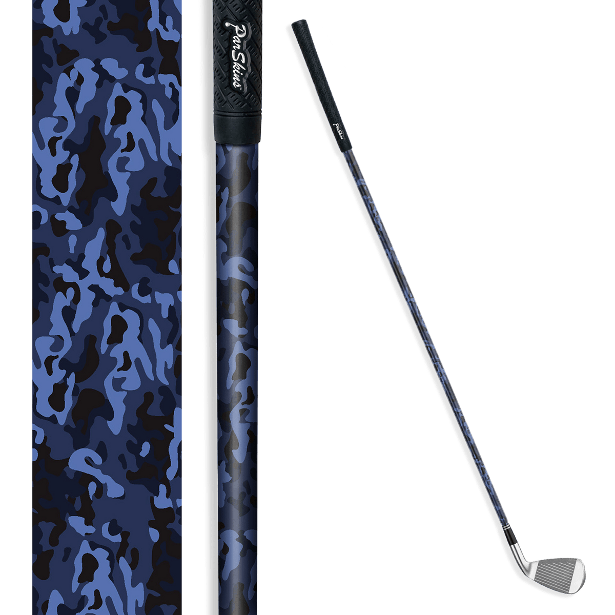 Iron + Putter Shaft Classic Blue Midnight Skin