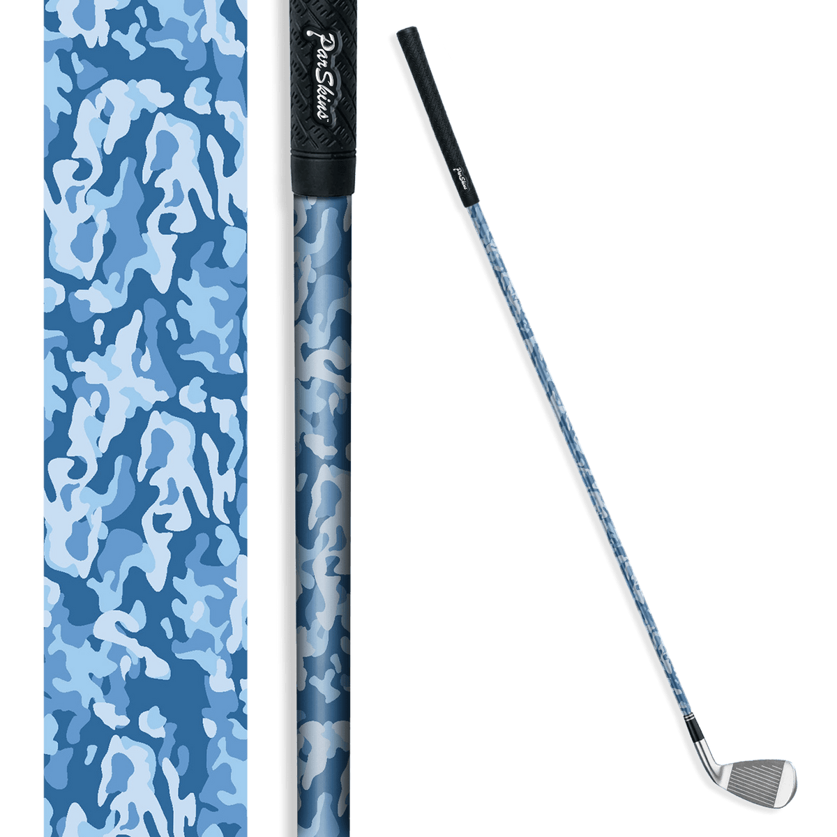 Iron + Putter Shaft Classic Cool Blue Skin