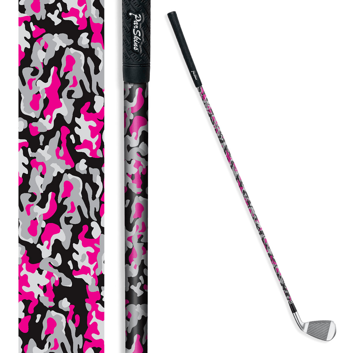 Iron + Putter Shaft Classic Magenta Tiger Skin