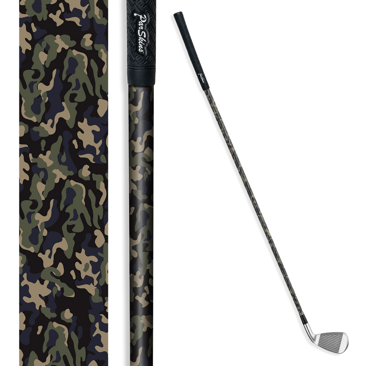 Iron + Putter Shaft Classic Militant Blue Skin