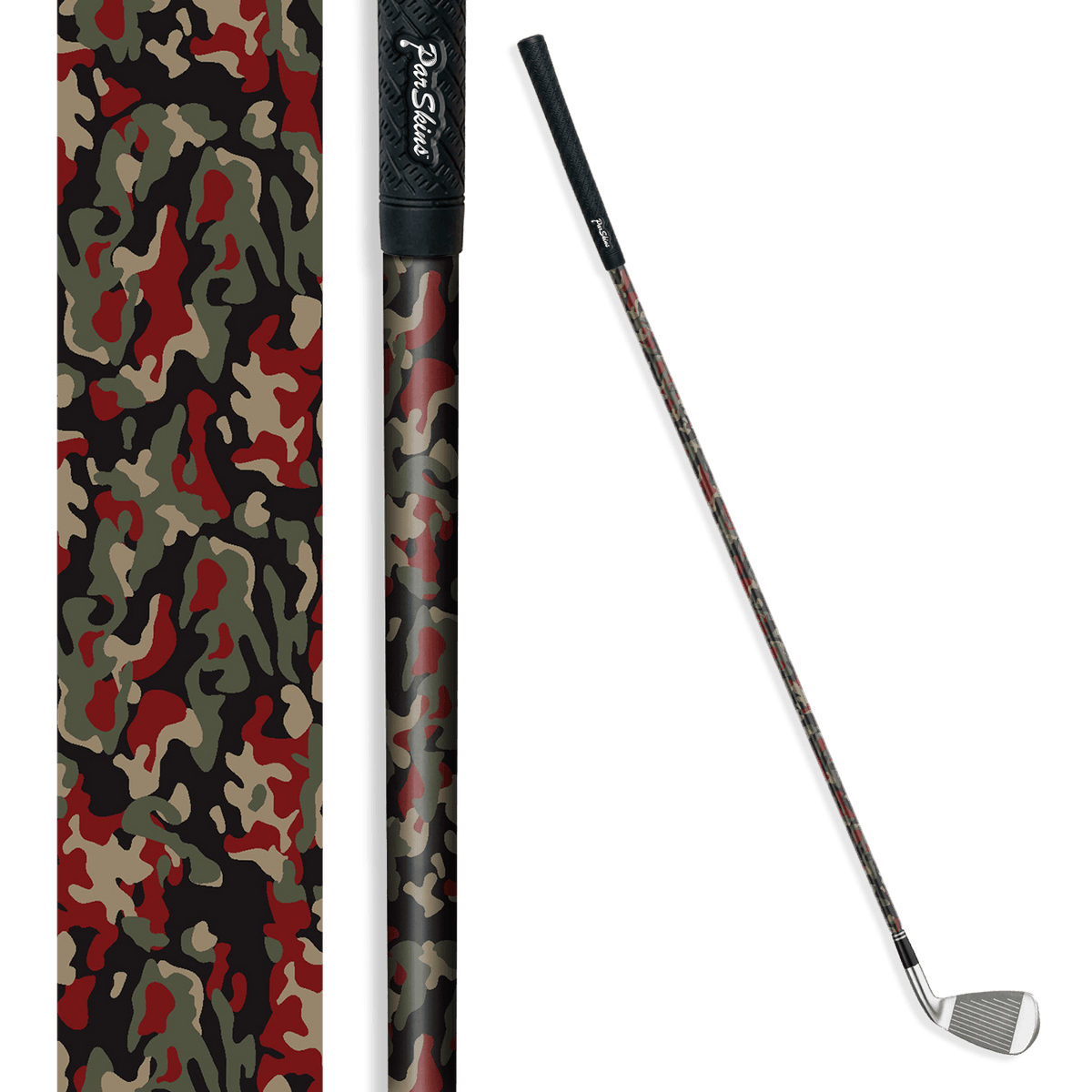 Iron + Putter Shaft Classic Militant Red Skin