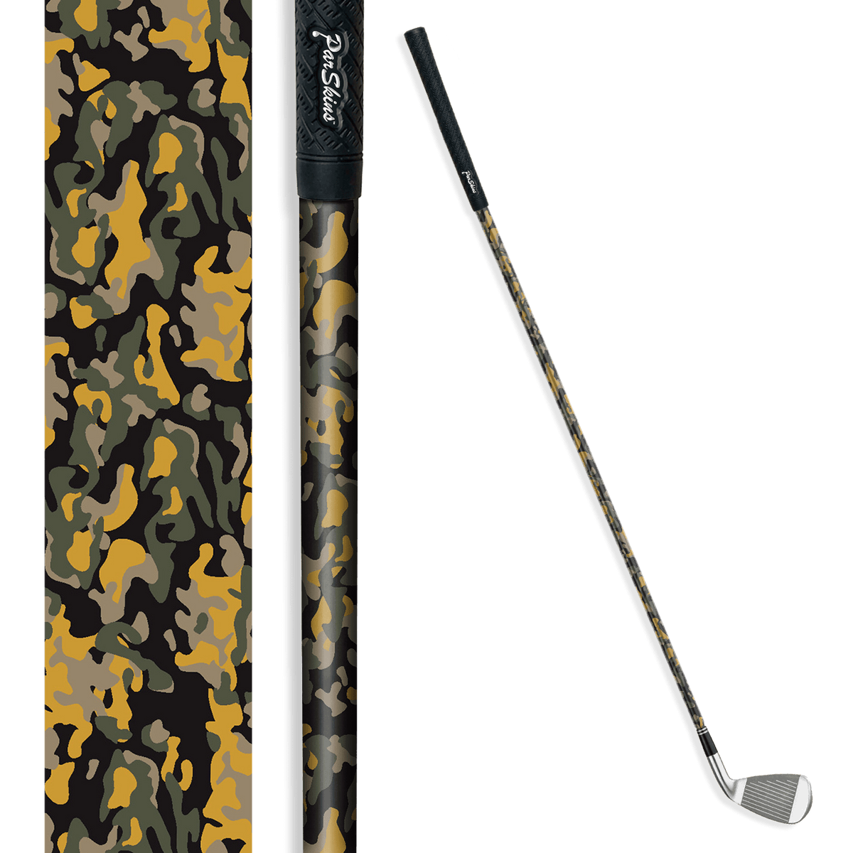 Iron + Putter Shaft Classic Militant Yellow Skin