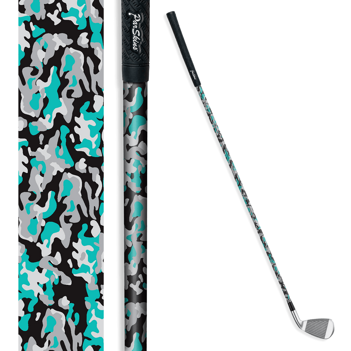 Iron + Putter Shaft Classic Tiffany Blue Tiger Skin