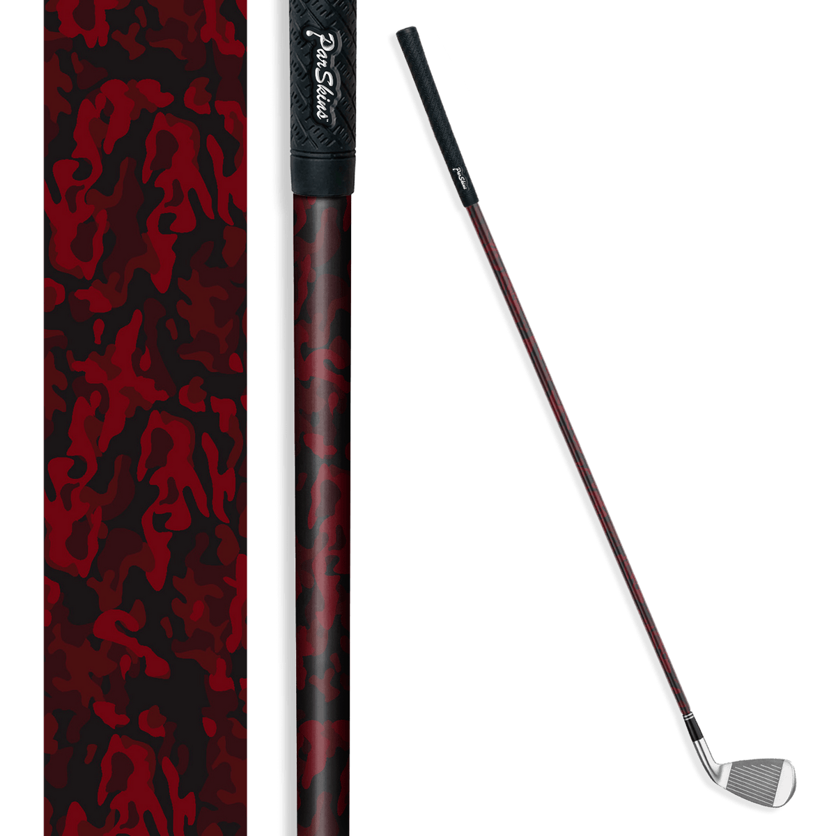 Iron + Putter Shaft Classic Vampire Red Skin