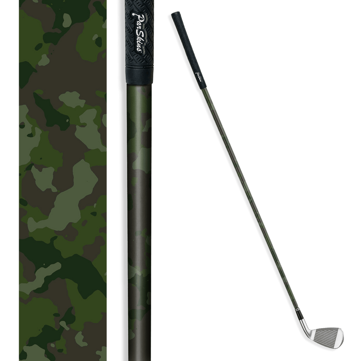 Iron + Putter Shaft Cumulus Army Dark Green Skin