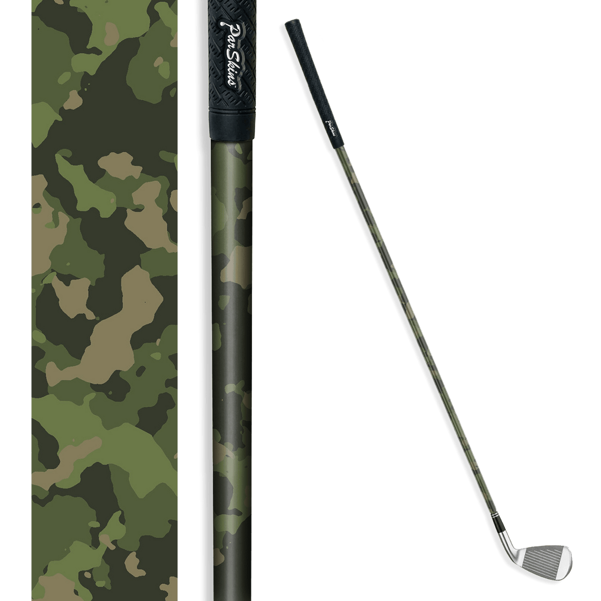 Iron + Putter Shaft Cumulus Army Green Skin