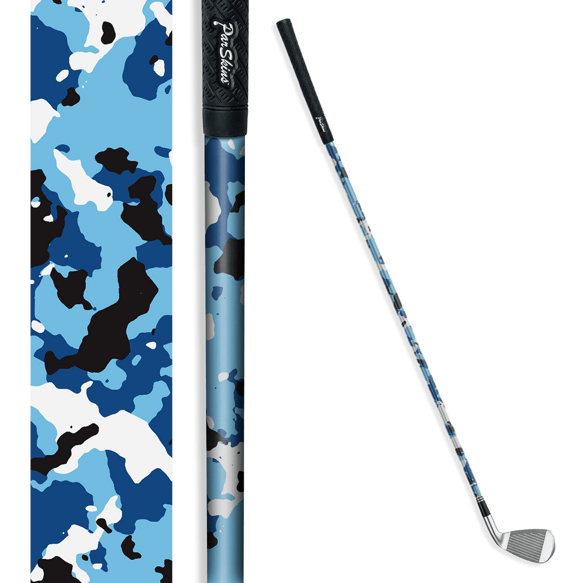 Iron + Putter Shaft Cumulus Baby Blue Skin