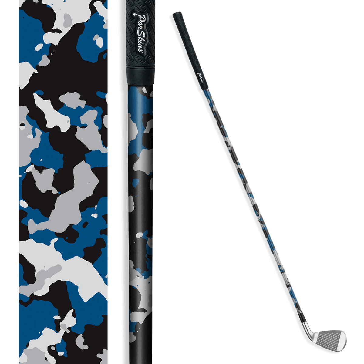 Iron + Putter Shaft Cumulus Blue Tiger Skin