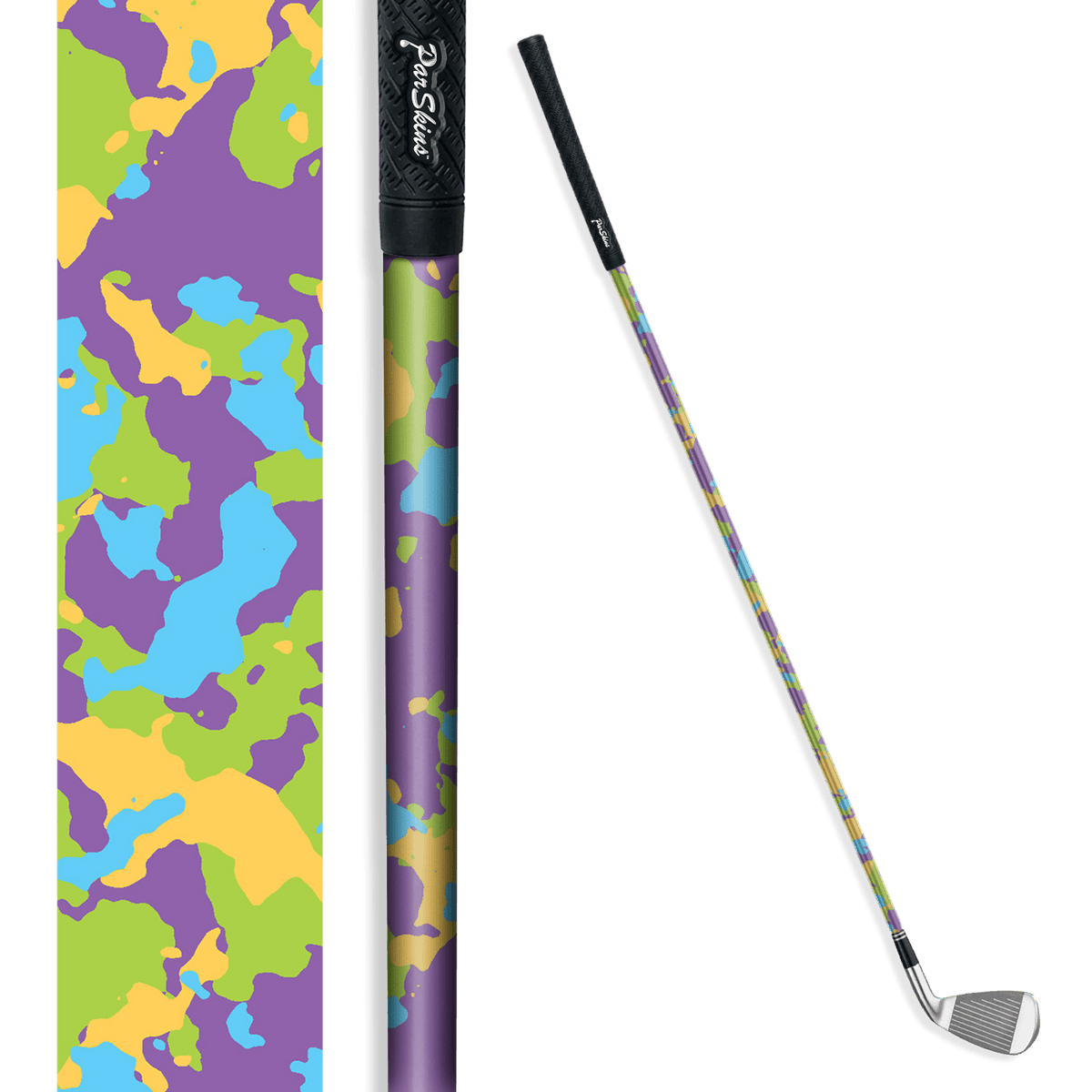 Iron + Putter Shaft Cumulus Carnival Skin