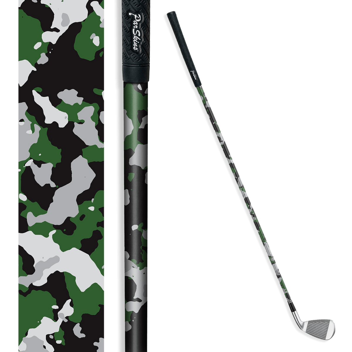 Iron + Putter Shaft Cumulus Green Tiger Skin