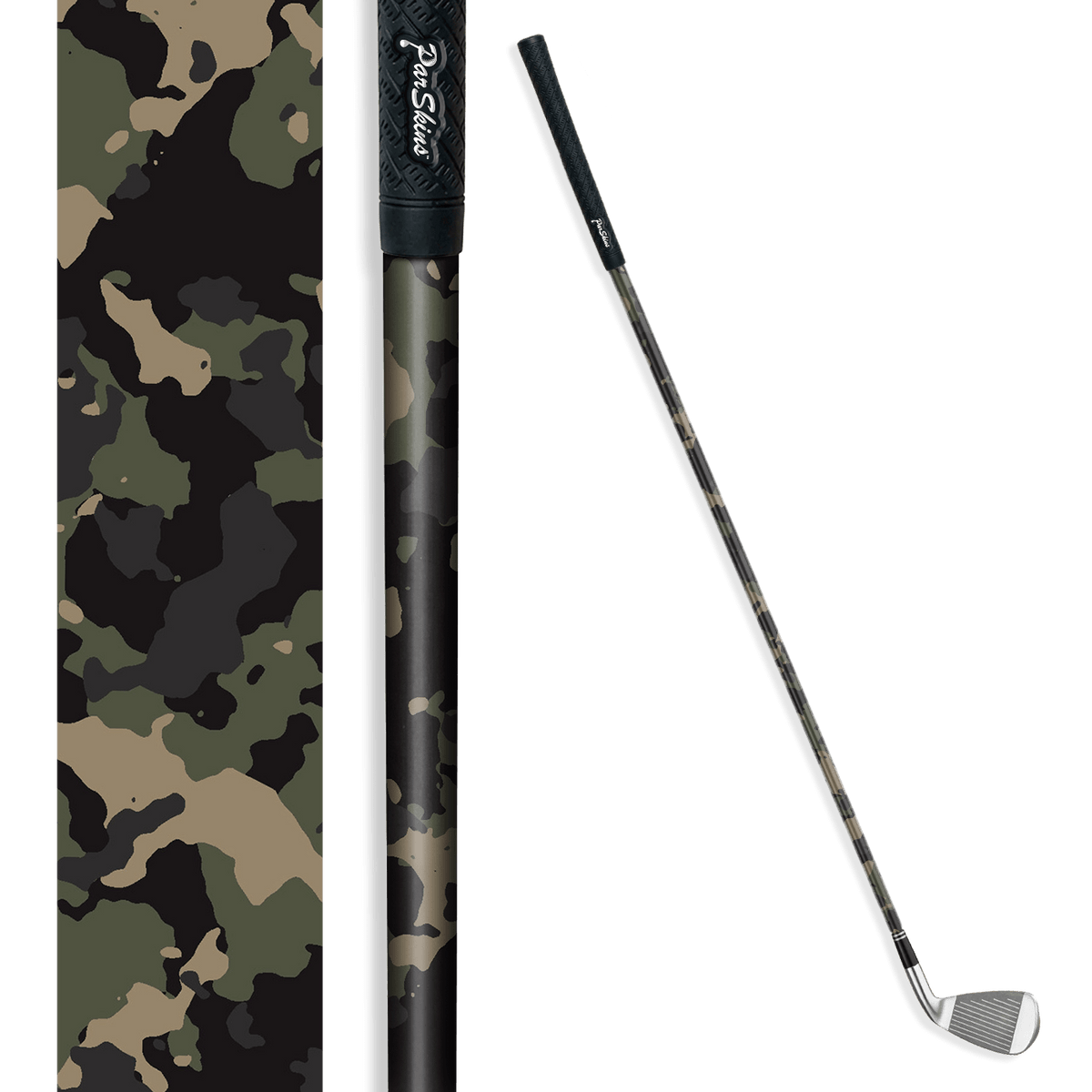 Iron + Putter Shaft Cumulus Militant Charcoal Skin