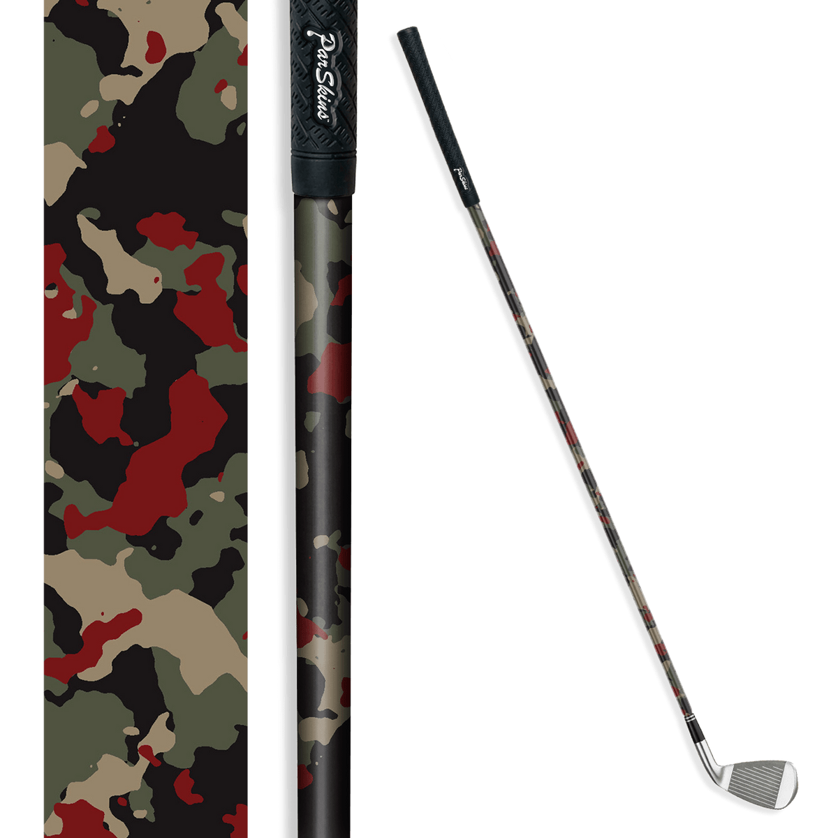 Iron + Putter Shaft Cumulus Militant Red Skin