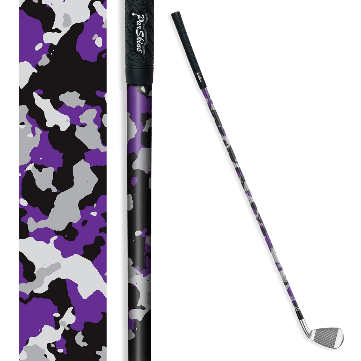 Iron + Putter Shaft Cumulus Purple Tiger Skin
