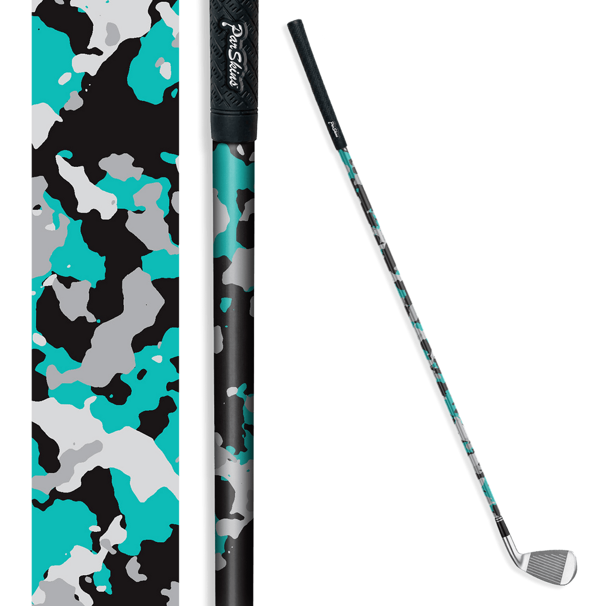 Iron + Putter Shaft Cumulus Tiffany Blue Tiger Skin