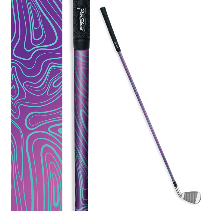 Iron + Putter Shaft Damascus Aurora Skin